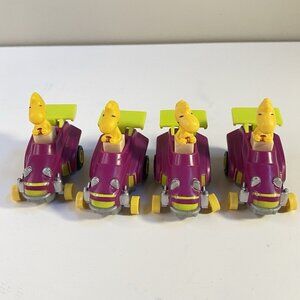 Vintage Peanuts Woodstock McDonald’s Happy Meal Cars Set of 4